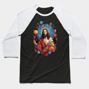 Jesus Birthday Boy Baseball T-Shirt